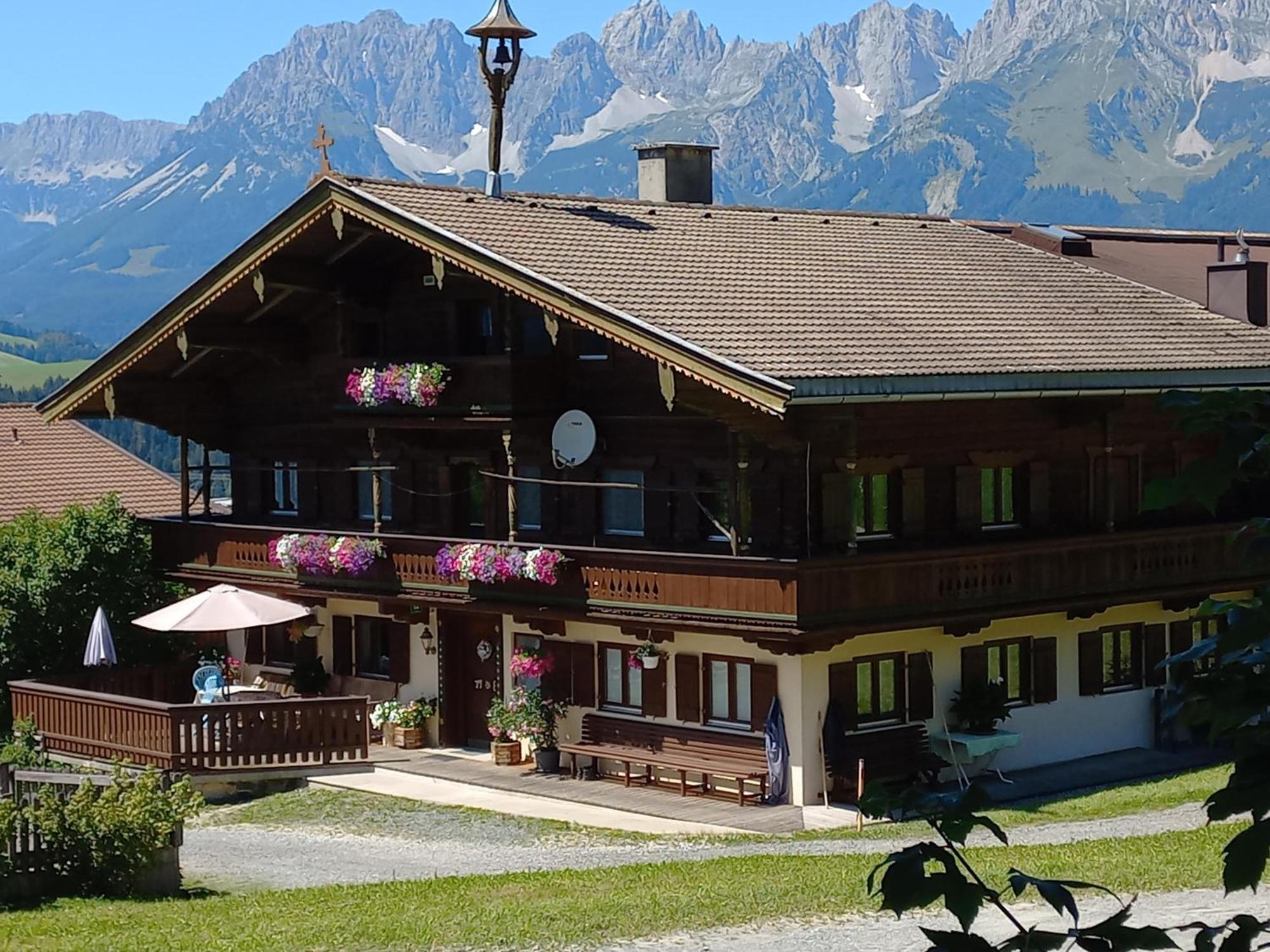 Schiessling Hof Villa Oberndorf in Tirol Eksteriør billede